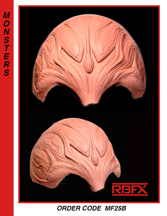 MF25B - alien forehead / brow