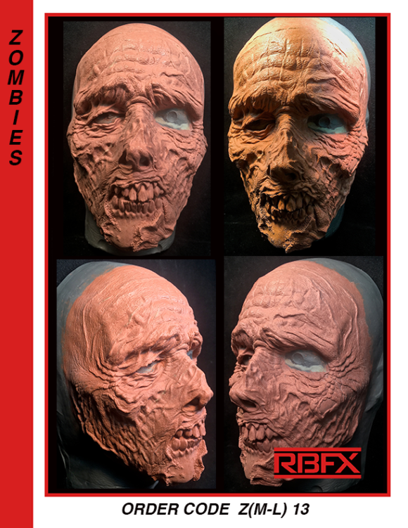 Z(M-L)13 - zombie/ corpse/ mummy face
