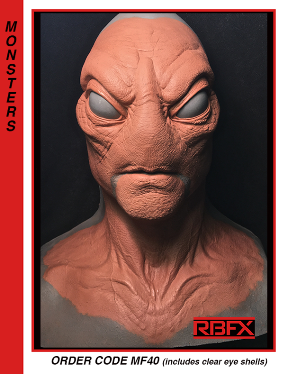 MF40 - alien face & neck