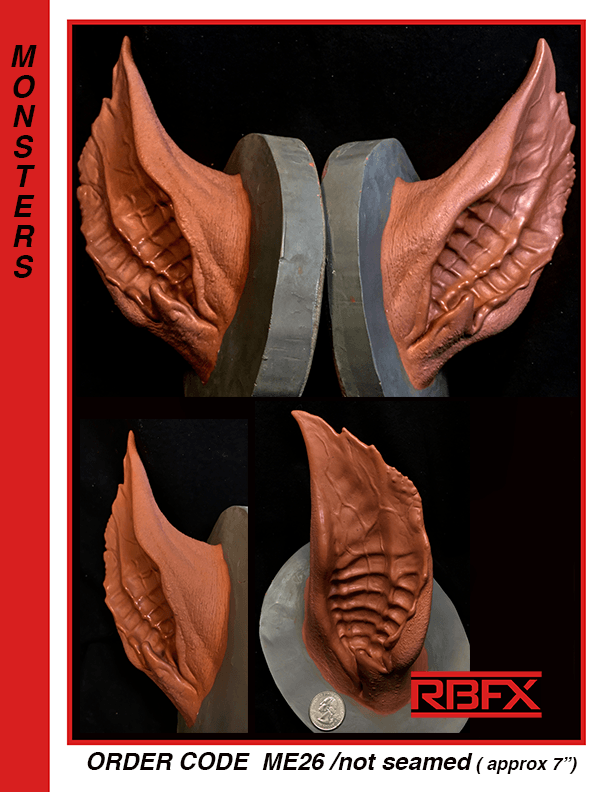 ME26 (not seamed) long bat/ monster ears | RBFX Studio