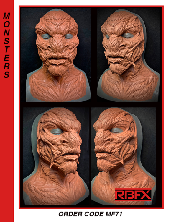 MF71- alien/ monster face & neck