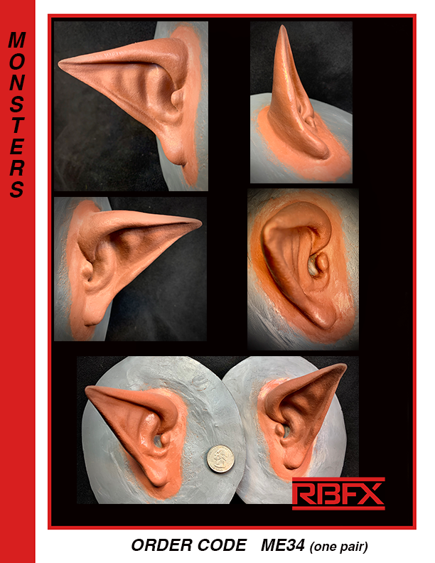 ME34 – alien/ monster/ fantasy ears | RBFX Studio