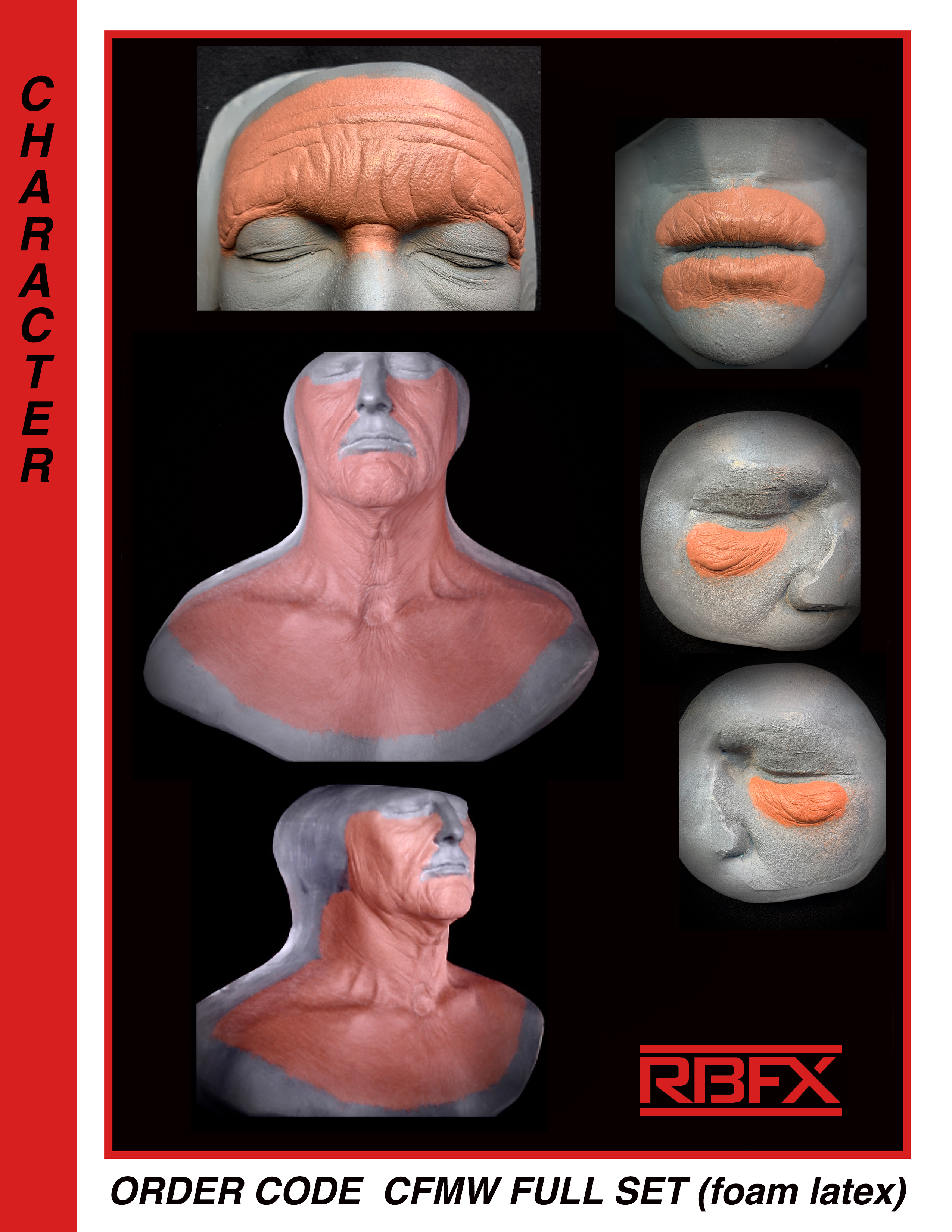 Rothco Male Foam Head with Face