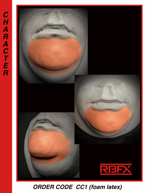 CC1 - Foam Latex Large  Over - Weight Chin