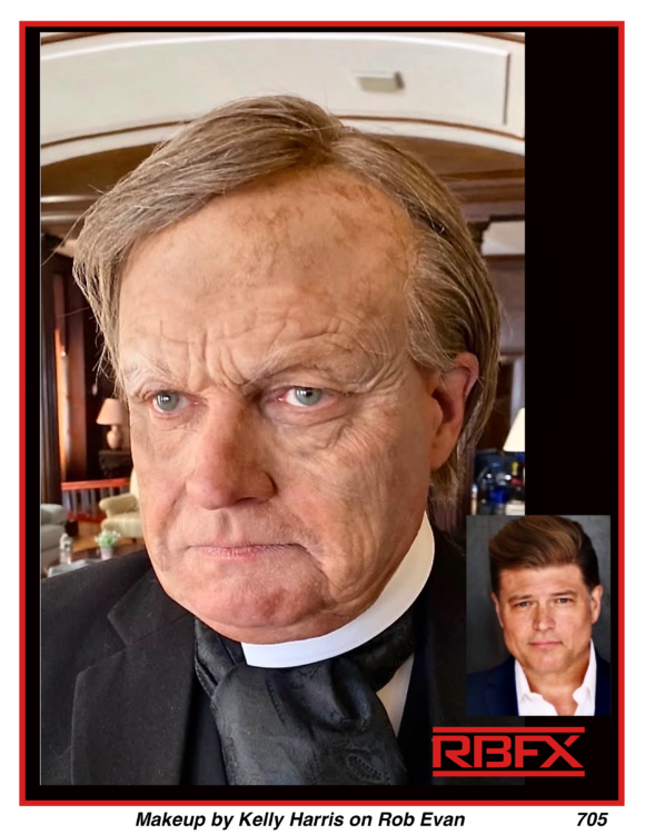 Kelly Harris - Male Age Makeup