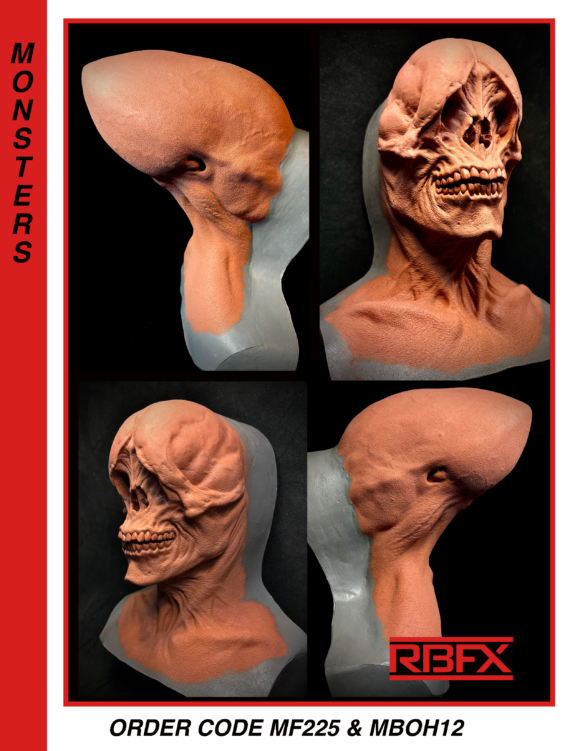 MF225 & MBOH12 (w/ vacuform/ In - store pickup only)- Creature/ Alien/ Monster